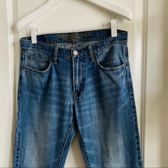 AEO American Eagle Slim Straight Denim Jeans 30/34 - Picture 8 of 10